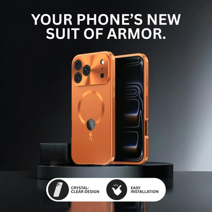 Double-Sided Protective Titanium Case with MagSafe