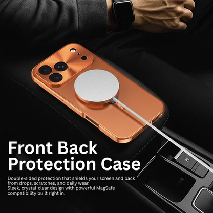 Double-Sided Protective Titanium Case with MagSafe