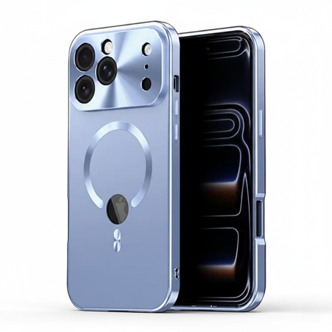 Double-Sided Protective Titanium Case with MagSafe
